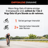 Nrgy Gel 45 Orange Kohlenhydrate Energie Triathlon Laufen Radfahren Nduranz