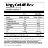 Nrgy Gel 45 Tropical Kohlenhydrate Energie Triathlon Laufen Radfahren Nduranz