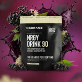 Nrgy Drink 90 Elderberry (Holunderbeere) Kohlenhydrate Energie Triathlon Laufen Radfahren Nduranz